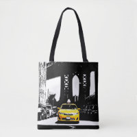 Pop Art Nyc New York Gelbes Taxi Brooklyn Bridge