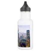 Pop Art Oil Paint Effect New York Trinkflasche (Rechts)