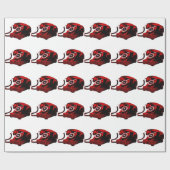 Pop Art Old Desk Telefonkasten Geschenkpapier (Flach)