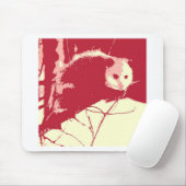 Pop Art Opossum Mousepad (Mit Mouse)