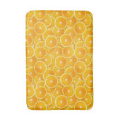 Pop Art Orange Badematte (Vorderseite Vertikal)