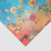 Pop Art Owl Decoupage Seidenpapier (Detail)