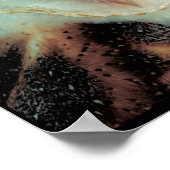 Pop Art Owl Poster (Ecke)