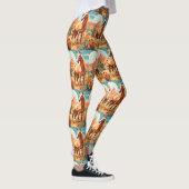 Pop Art Palomino Wüstenpferd Leggings (Rechts)