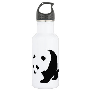 Pop Art Panda Edelstahlflasche