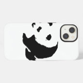 Pop Art Panda iPhone Hülle (Rückseite (Horizontal))