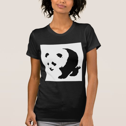 Pop Art Panda T-Shirt (Vorderseite)