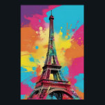 Pop Art Paris Eiffelturm Poster Monument Obelisk<br><div class="desc">Mit diesem Art Wall Poster aus dem Eiffelturm Pop stärken Sie Ihre Wohngestaltung. Mit lebendigen und spielerischen abstrakten Formen, die jedem Zimmer eine Touch Spaß und Interesse verleihen. Ideal für Ihr Wohn- oder Schlafzimmer, wenn Sie eine trendige Touch zu Ihrer Wohngestaltung hinzufügen möchten. Fügen Sie Ihren Mauern heute coole trendige...</div>