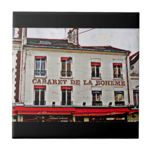 Pop Art Paris Fliese