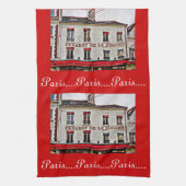 Pop Art Paris Geschirrtuch (Vertikal)
