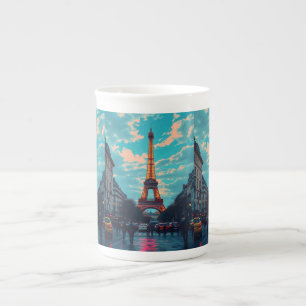 Pop Art Paris - Retro City Porzellantasse