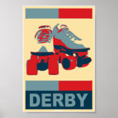 Pop Art Patriotic Derby Poster (Vorne)