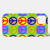 Pop Art Peace Sign Case-Mate iPhone Hülle (Rückseite (Horizontal))