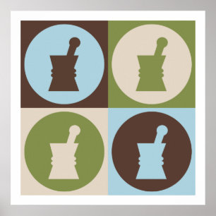 Pop Art Pharmakologie Poster