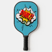 Pop Art Pickleball Paddel Schläger (Rückseite)