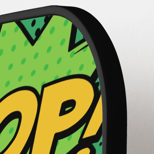 Pop Art Pickleball Paddle (Linke Seite)