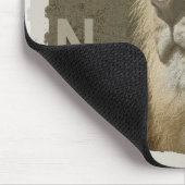 Pop Art Picture Lion Head of The King anpassen Mousepad (Ecke)