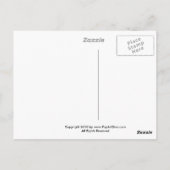 Pop Art Pie Postkarte (Rückseite)