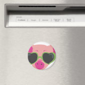 Pop Art Piggy Magnet (In Situ (Geschirrspüler))