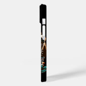 Pop Art Pilze und Disc Golf Course Kunst Case-Mate iPhone Hülle (Rückseite / Links)