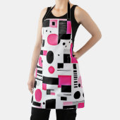 Pop Art Pink Geometry Design Schürze (InSitu)