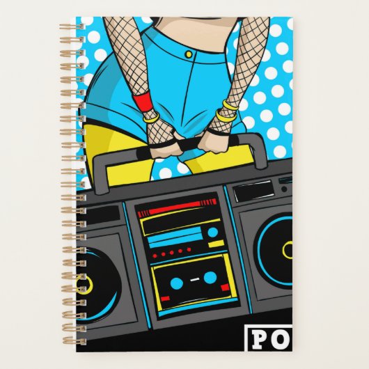 Pop-Art Planer (Vorderseite)