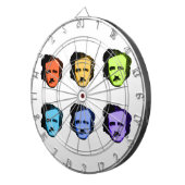Pop Art Poe Dartscheibe (Vorderseite rechts)