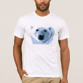 Pop Art Polar Bear T-Shirt (Vorderseite)