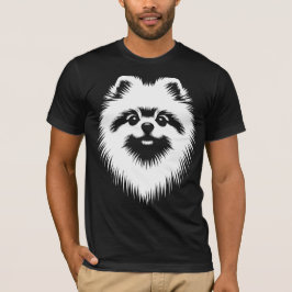 Pop Art Pomeranian Custom Name And # Sports Style T-Shirt