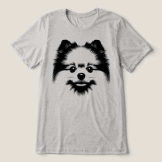 Pop Art Pomeranian For Pomeranian Dog Lovers Tri-Blend Shirt