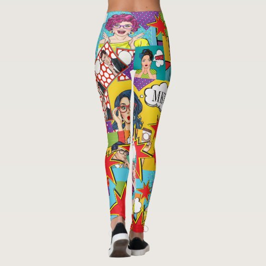 POP ART POP LEGGINGS (Rückseite)