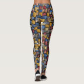 Pop Art Popcorn Leggings (Rückseite)