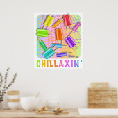 POP ART POPSICLES POSTER (Küche)
