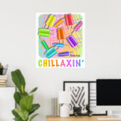POP ART POPSICLES POSTER (Heimbüro)