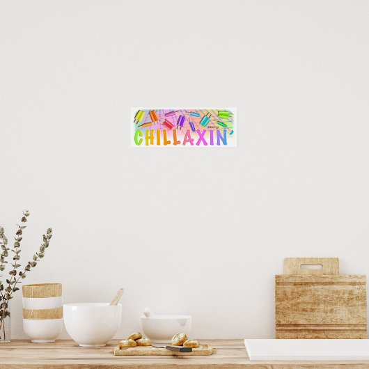 POP ART POPSICLES POSTER (Küche)
