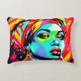 Pop Art Portrait Dekokissen