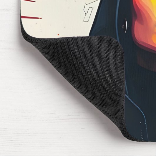 Pop Art Portrait Mouse Pad Mousepad (Ecke)