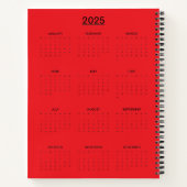 Pop Art Portrait Notizblock (Rückseite)