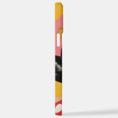 Pop Art Portrait Phone Case iPhone Hülle (Rechte Seite)