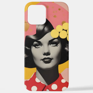 Pop Art Portrait Phone Case iPhone 12 Pro Max Hülle