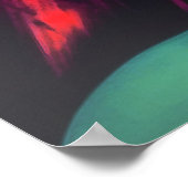 Pop Art Portrait Poster (Ecke)