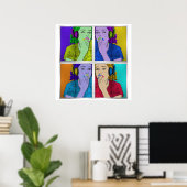 Pop Art Poster (Heimbüro)