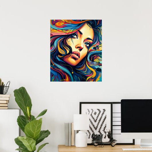 Pop Art Poster (Heimbüro)