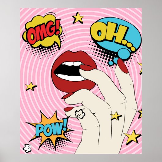 Pop Art Poster (Vorne)