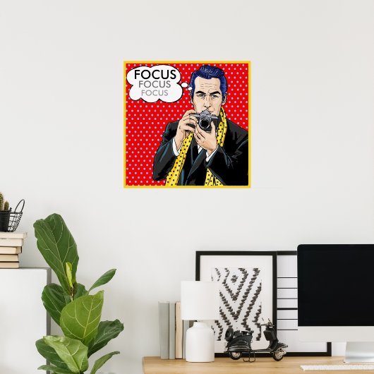 Pop Art Poster (Heimbüro)