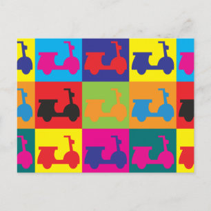 Pop Art Postkarte