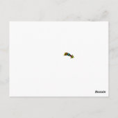 Pop Art Postkarte (Rückseite)