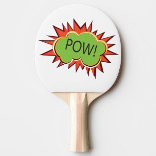 Pop Art Pow Kaboom Tischtennis Schläger