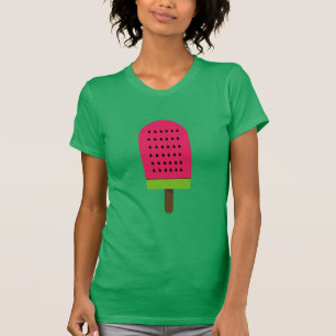 Pop Art Powder Wassermelone Kunstvoll wandern T-Shirt