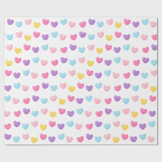 Pop Art Print Geschenkpapier (Flach)